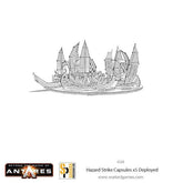 x5 Hazard Strike Capsules Deployed set